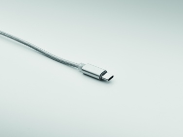 Logo trade promotional items image of: 2 in 1 long charging cable