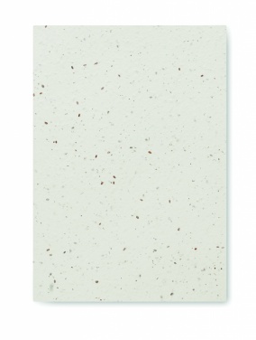 Logotrade promotional items photo of: A5 seed paper cover notebook