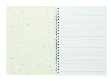 Logotrade promotional merchandise photo of: A5 seed paper cover notebook