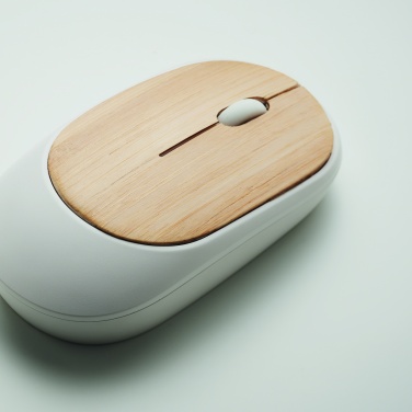 Logotrade promotional giveaway picture of: Wireless mouse in bamboo