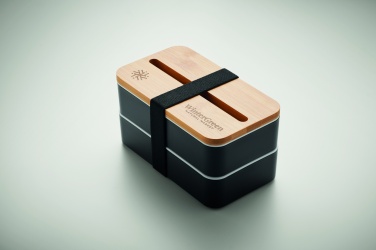 Logo trade promotional giveaways image of: Recycled PP lunch box