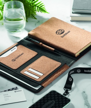 Logo trade business gifts image of: A5 portfolio in cork