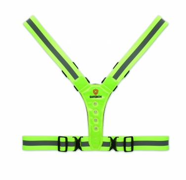 Logotrade corporate gift image of: Reflective body belt with LED
