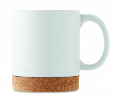 Logotrade promotional items photo of: Sublimation ceramic cork mug