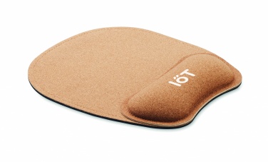 Logo trade promotional gifts image of: Ergonomic cork mouse mat
