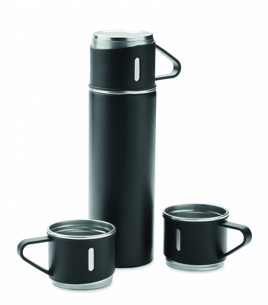 Logotrade promotional item picture of: Double wall bottle and cup set