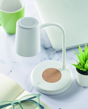 Logotrade promotional product image of: Wireless charger, lamp speaker
