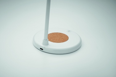 Logo trade promotional merchandise image of: Wireless charger, lamp speaker
