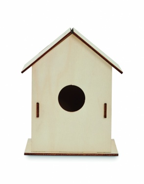 Logo trade promotional merchandise photo of: DIY wooden bird house kit