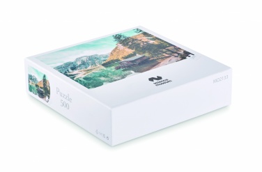 Logo trade promotional merchandise image of: 500 piece puzzle in box
