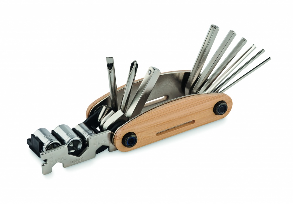 Logotrade promotional gift image of: Multi tool pocket in bamboo