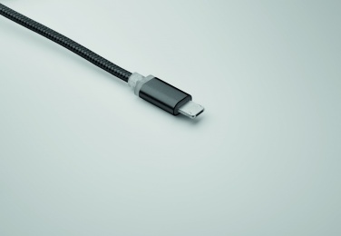 Logo trade promotional merchandise picture of: 4 in 1 charging cable type C