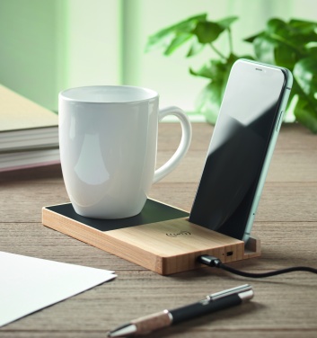 Logo trade promotional items picture of: 1Wireless charger mug warmer