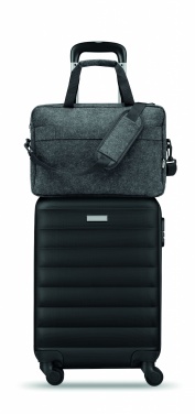 Logo trade advertising products picture of: 15 inch RPET felt laptop bag
