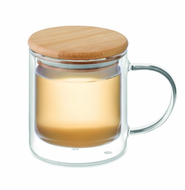 Logotrade promotional product image of: Double wall borosilicate mug