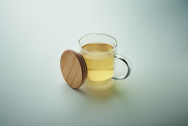 Logo trade promotional items picture of: Double wall borosilicate mug