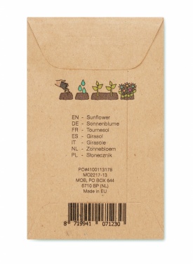 Logotrade promotional merchandise picture of: Sunflower seeds in envelope