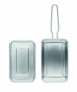 Logotrade promotional item image of: Stainless steel lunch box