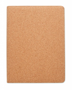 Logo trade promotional merchandise picture of: A4 cork conference folder