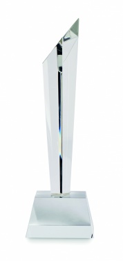 Logo trade corporate gifts image of: Crystal award in a gift box
