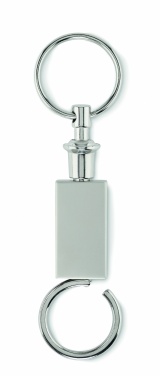 Logotrade advertising product picture of: Pull apart split key ring Kajaani