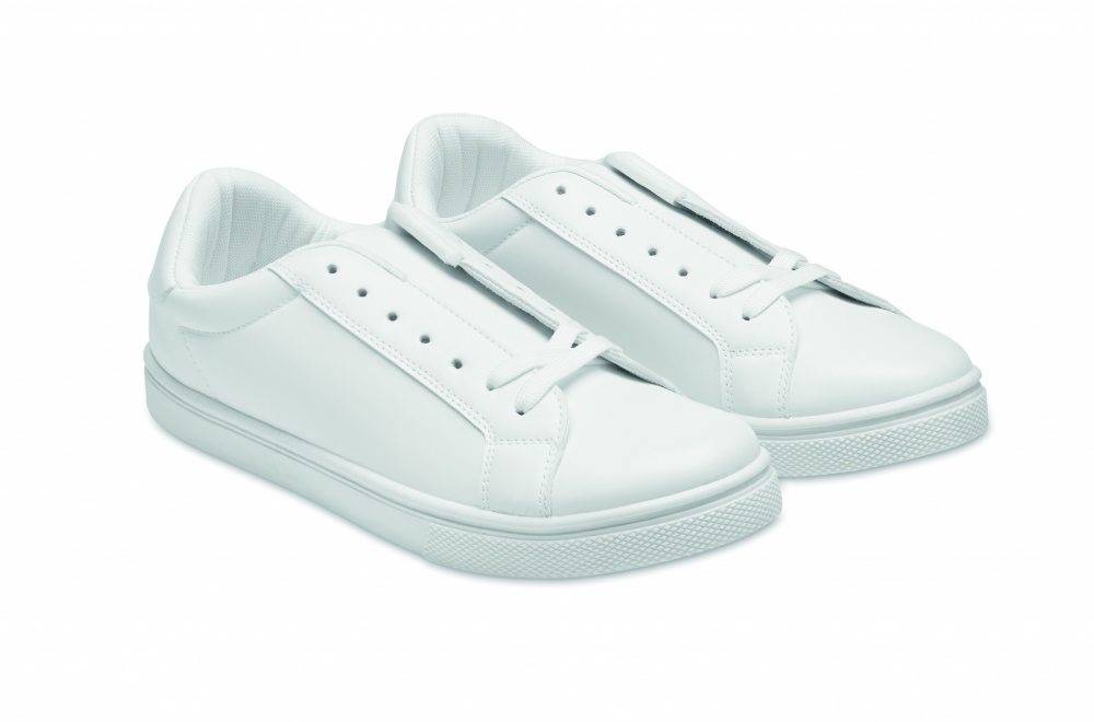 Logo trade promotional item photo of: Sneakers in PU size 47