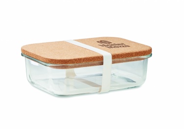 Logotrade promotional giveaways photo of: Glass lunch box with cork lid