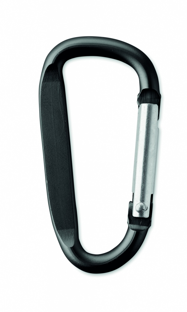 Logotrade advertising products photo of: Carabiner clip in aluminium.