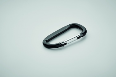 Logo trade promotional giveaways picture of: Carabiner clip in aluminium.
