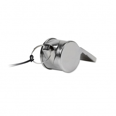 Logo trade promotional items image of: Metal whistle
