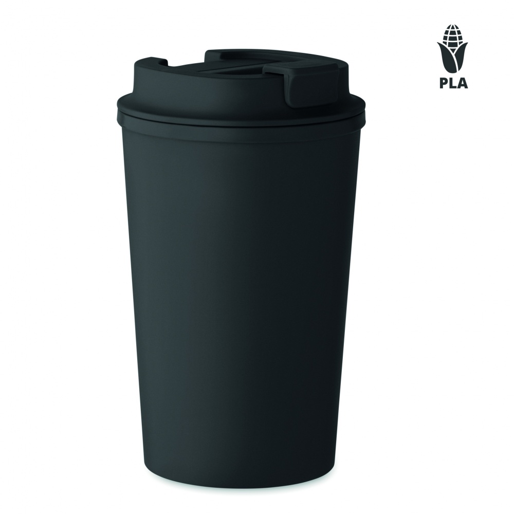 Logo trade promotional items image of: PLA double wall tumbler 350 ml