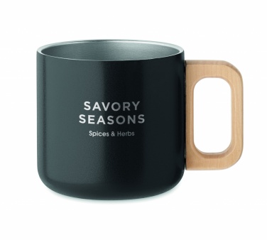 Logo trade corporate gift photo of: Double wall mug 350 ml