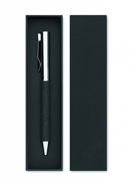 Logo trade corporate gifts picture of: Metal twist ball pen in box