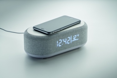 Logo trade promotional merchandise image of: 15W wireless charging speaker