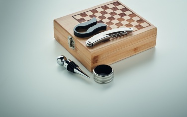 Logo trade promotional product photo of: Chess board wine set