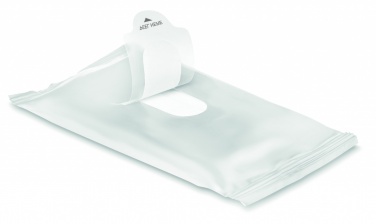 Logo trade promotional giveaways image of: Wet wipes