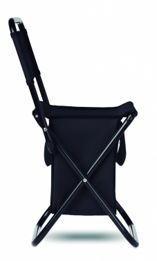 Logo trade promotional giveaway photo of: Foldable 600D chair/cooler