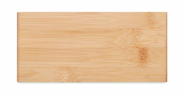 Logo trade advertising products image of: Wireless charger in bamboo 5W