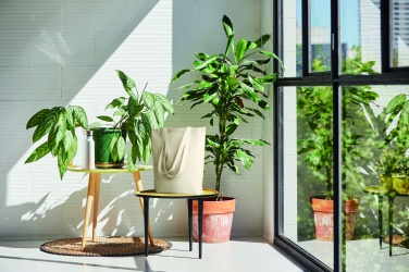 Logotrade promotional item image of: Canvas shopping bag 270 gr/m²