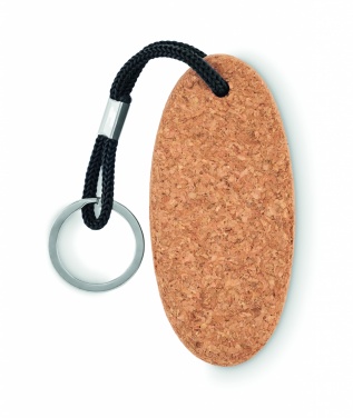 Logotrade promotional product image of: Floating cork key ring Lohja