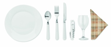 Logotrade promotional gift image of: Wicker picnic basket 2 people