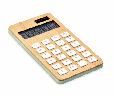 Logotrade corporate gifts photo of: 12 digit bamboo calculator