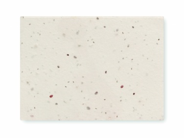 Logotrade business gift image of: Grass/seed paper memo pad