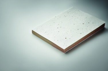 Logo trade promotional items picture of: Grass/seed paper memo pad