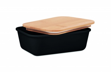 Logo trade promotional gifts image of: Lunch box with bamboo lid