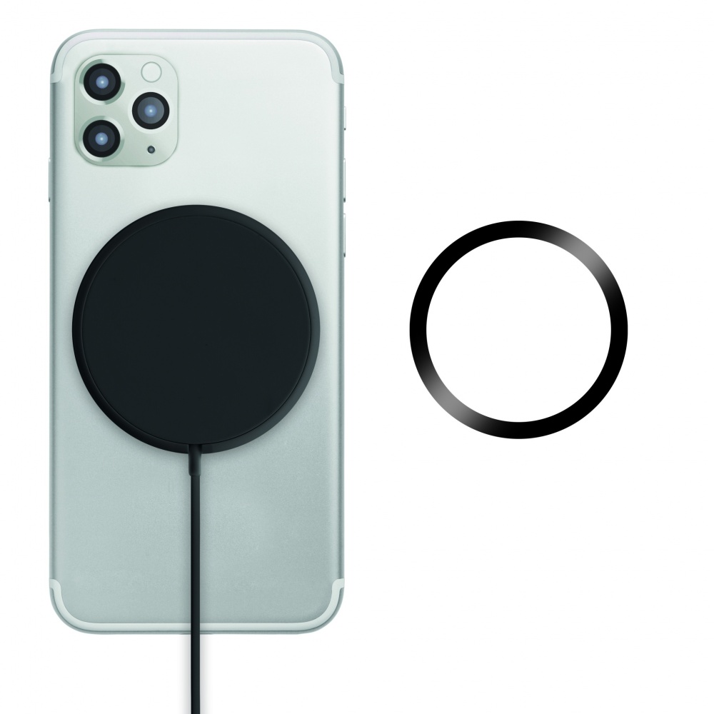 Logo trade promotional gift photo of: Magnetic wireless charger 10W