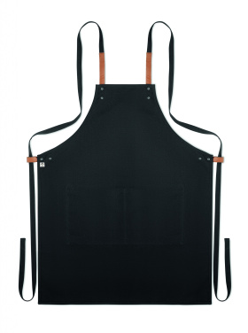 Logo trade promotional giveaways image of: Organic cotton apron 340 gr/m²