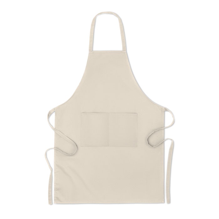 Logo trade business gifts image of: Organic cotton apron 200 gr/m²
