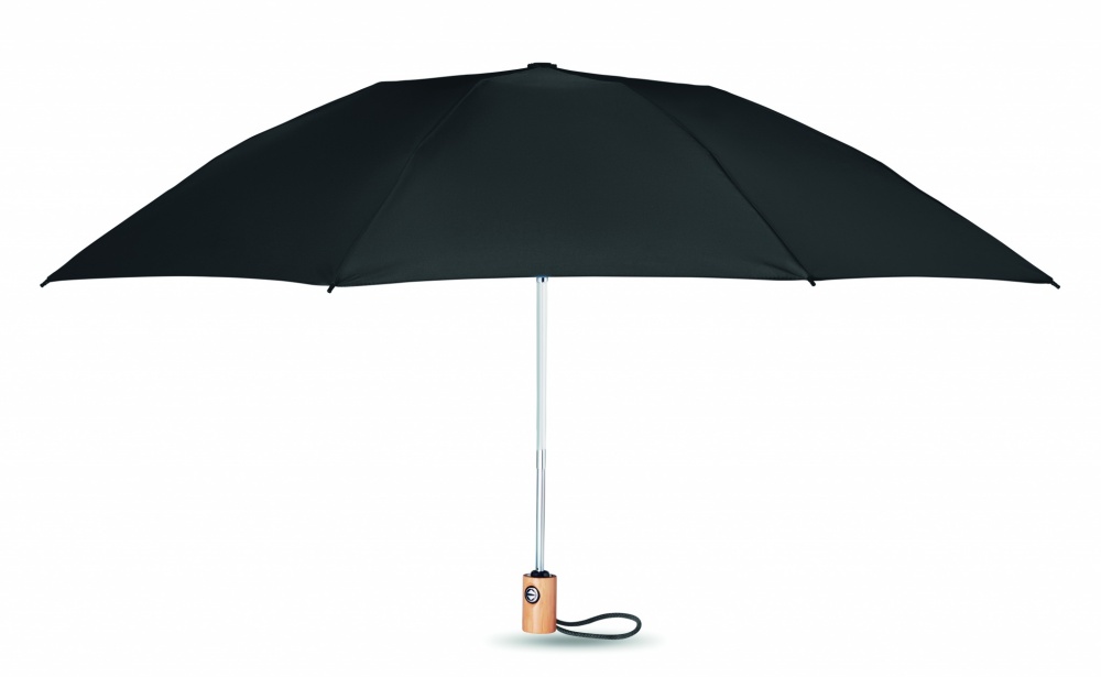 Logo trade promotional giveaway photo of: 23 inch 190T RPET umbrella