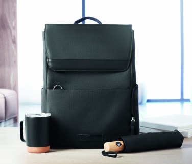 Logo trade promotional gift photo of: 23 inch 190T RPET umbrella